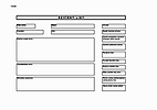 Revírny list - vzor