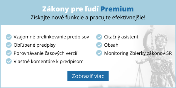 Zakony pre ludi Premium